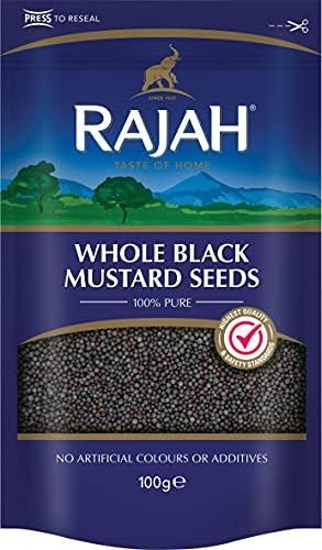 Rajah Whole Black Mustard Seeds 100g