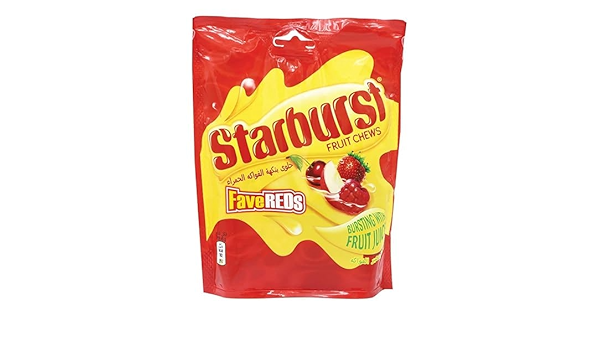 Starburst Fruit Chews FaveReds 127g