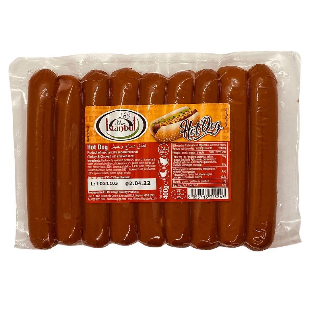 Istanbul Hot Dog 400g