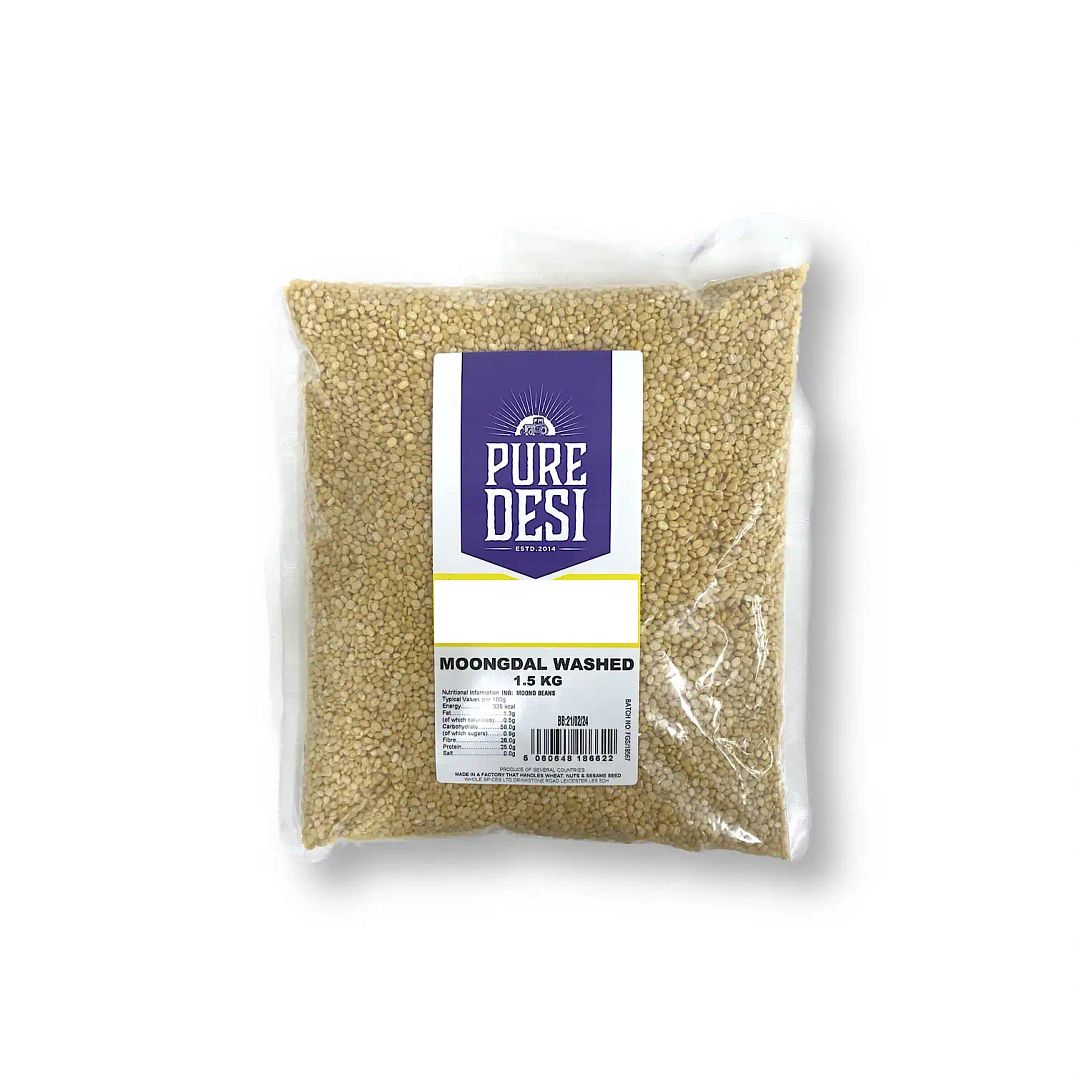Pure Desi Moong Dal Washed 1.5kg