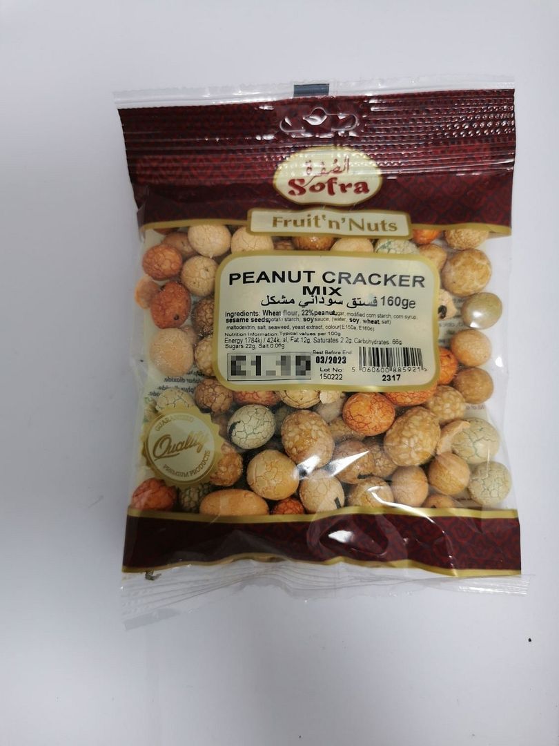 Sofra Peanut Cracker Mix 160g