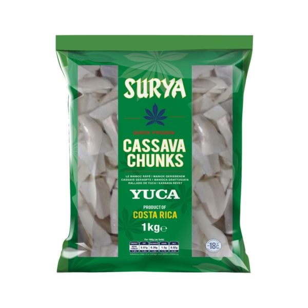 Surya Cassava Chunks Yuca 1kg