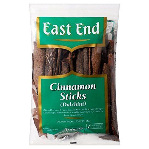 East End Chinese Cinnamon Sticks Cassia (Dalchini) 100g