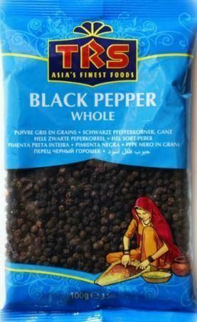 TRS Black Pepper Whole 100g