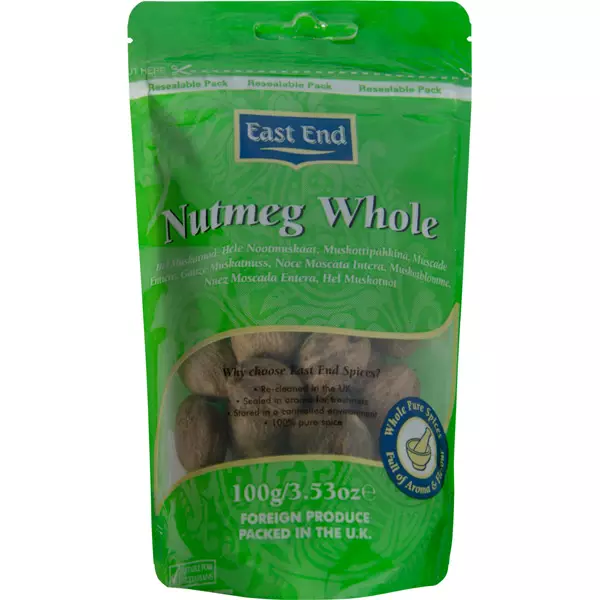 East End Nutmeg Whole 100g