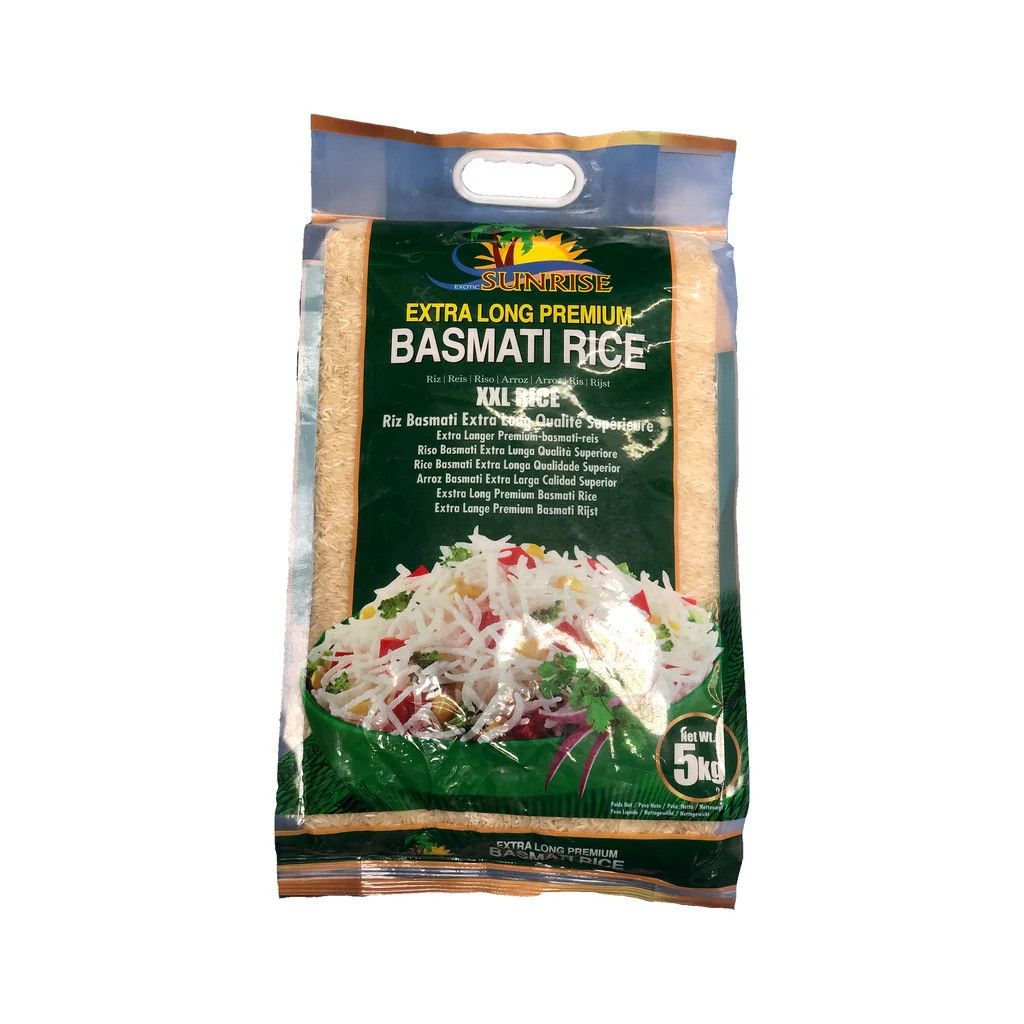 Sunrise Extra Long Basmati Rice (XXL Rice) 5kg