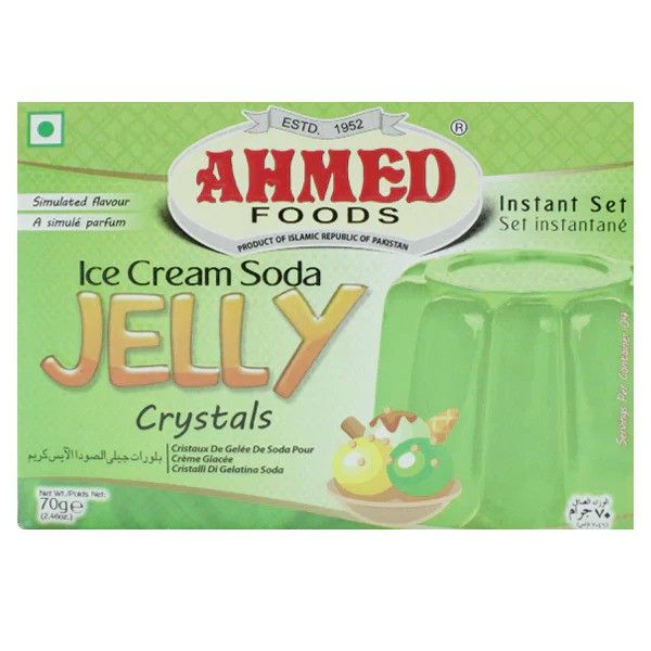 Ahmed Jelly Crystals (Ice Cream Soda) 70g