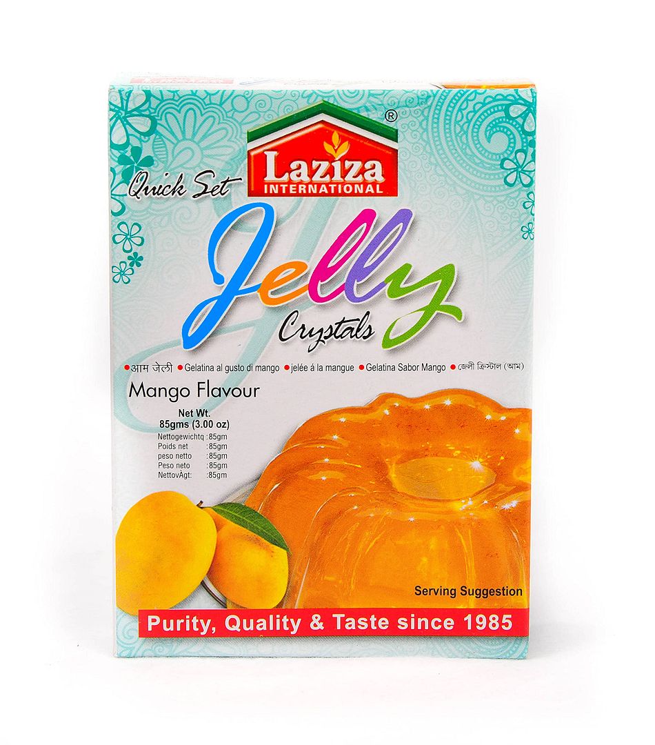 Laziza Jelly Crystals (Mango Flavour) 85g