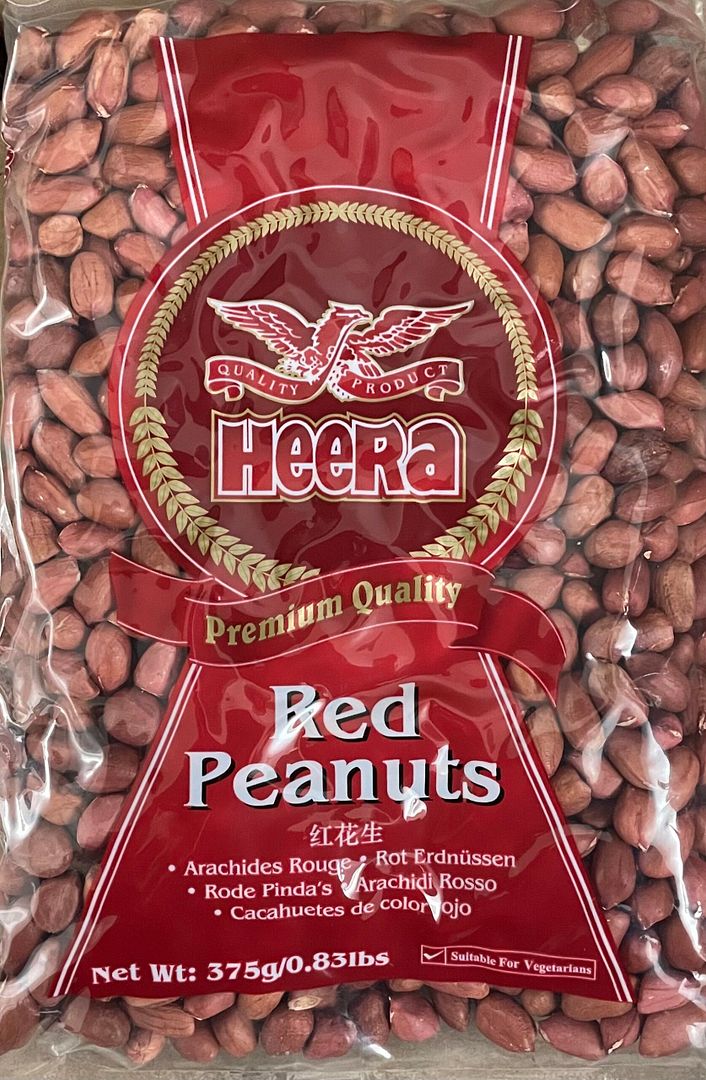 Heera Red Peanuts 375g