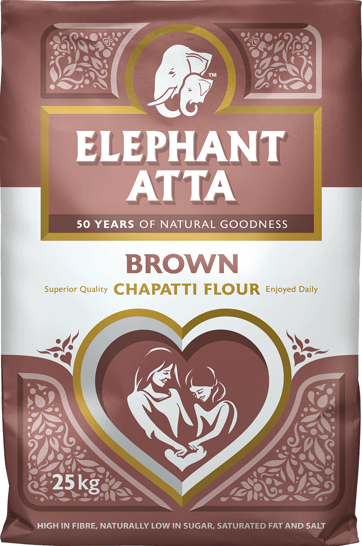 Elephant Atta Brown Chapatti Flour 25kg