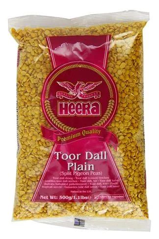 Heera Toor Dall Plain (Split Pigeon Peas) 500g