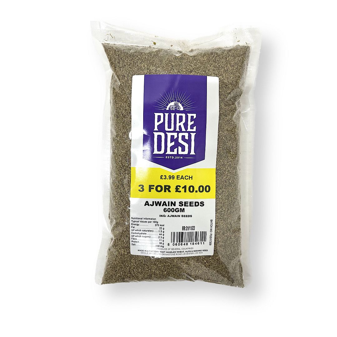 Pure Desi Ajwain Seeds 600g