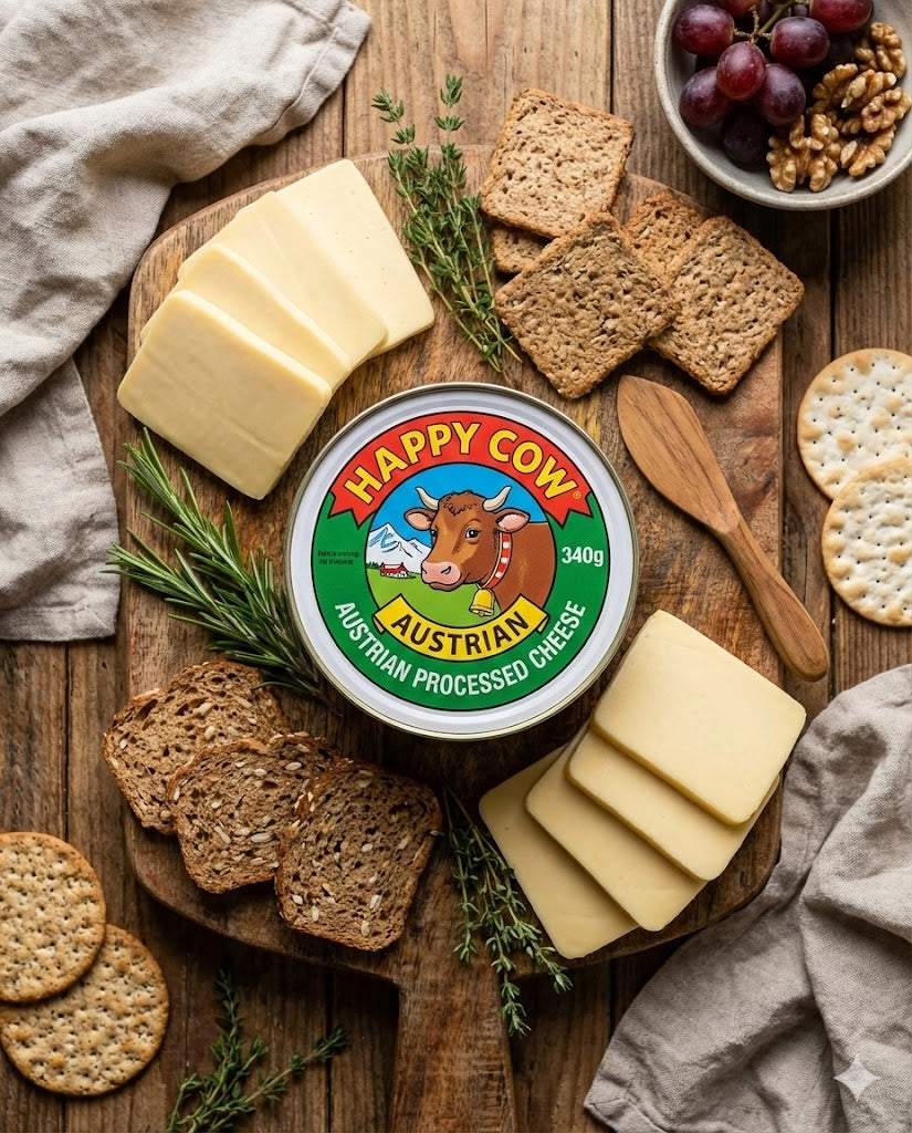 Happy Cow Australian Processed Cheese 340g