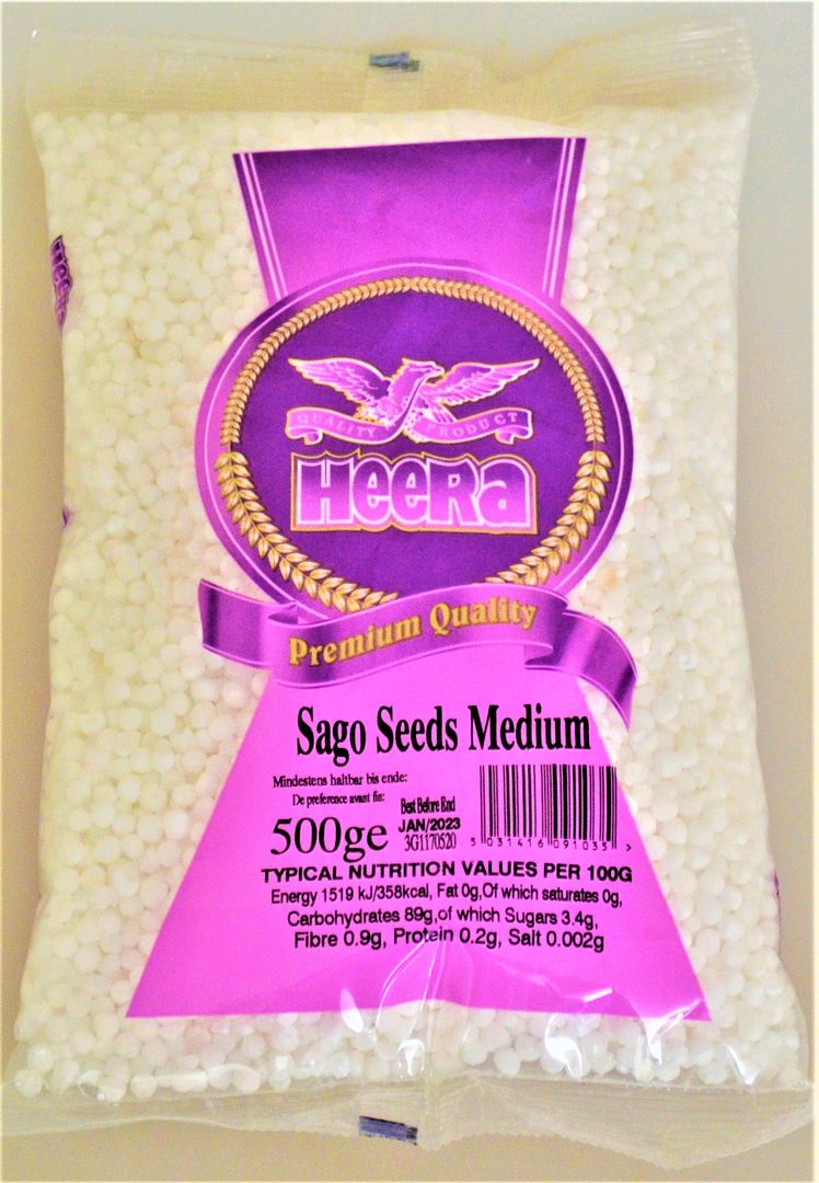 Heera Sago Seeds Medium 500g