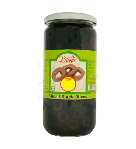 Village Sliced Black Olives 690g