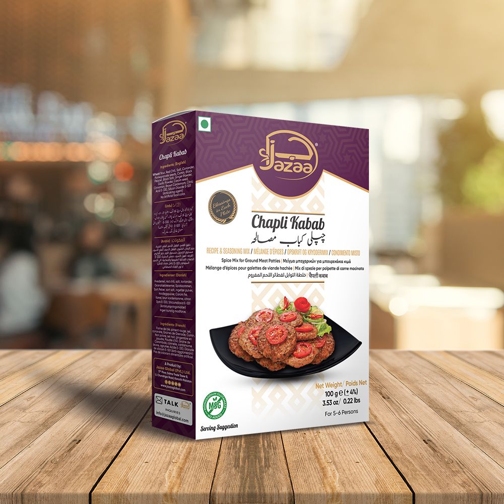 Jazaa Chapli Kebab 100g