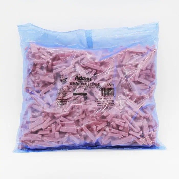 Adams Turkey & Chicken Juliene 1kg
