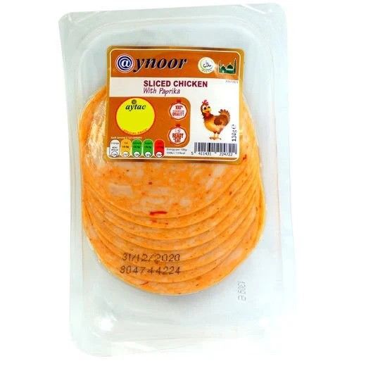 Ynoor Sliced Chicken With Paprika 130g