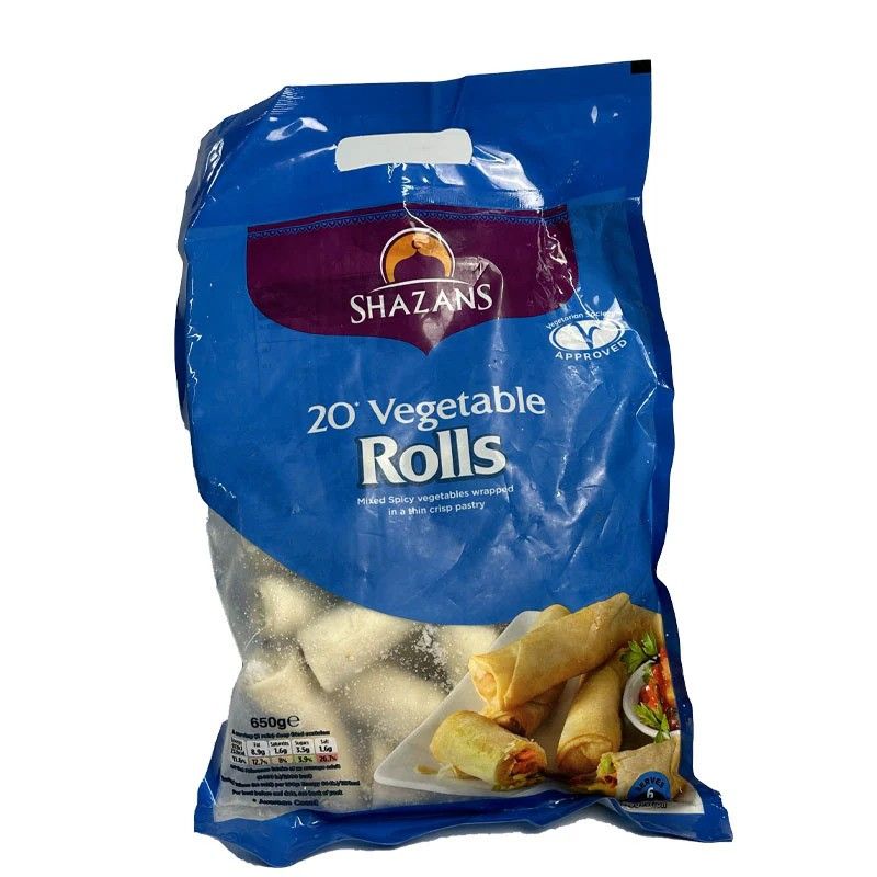 Shazans Vegetable Rolls 650g