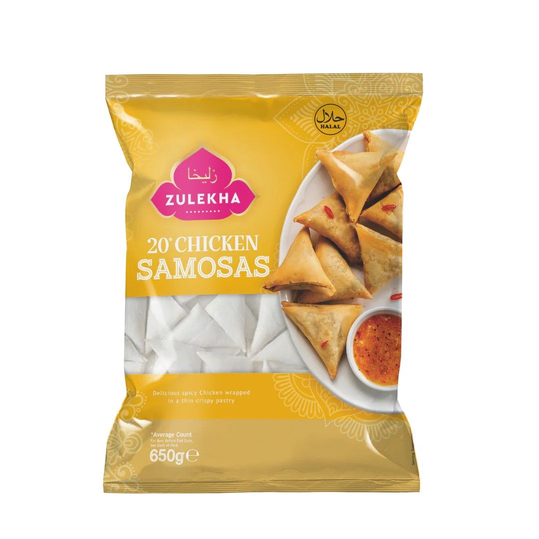 Zulekha Chicken Samosas 650g