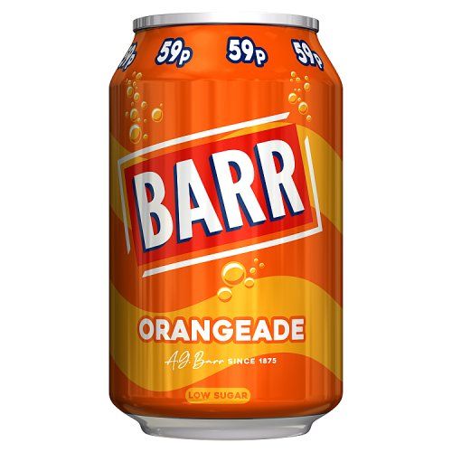 Barr Oraneade Low Sugar 330ml