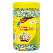 Soghaat Fennel Seeds (Sugar Coated) 400g