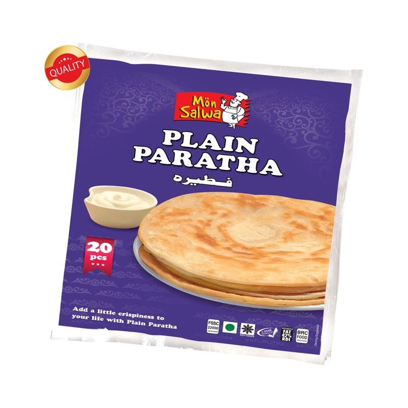 Mon Salwa Plain Paratha 20 pcs
