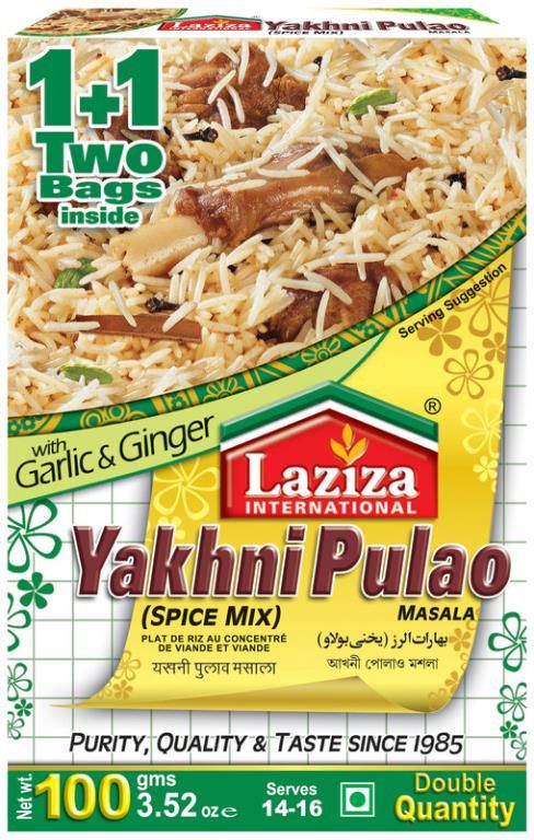 Laziza Yakhni Pulao 100g