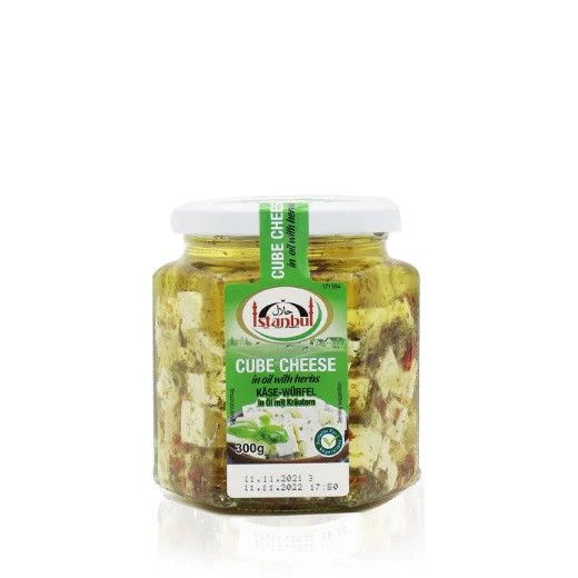 Istanbul Cube Cheese in oil with herbs 300g