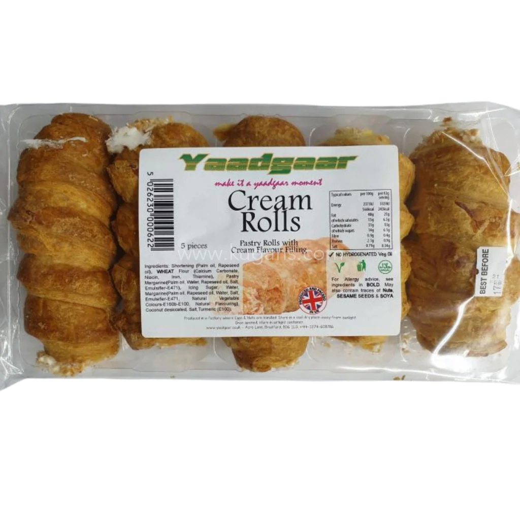 Yaadgaar Pastry Cream Rolls (5 pcs)