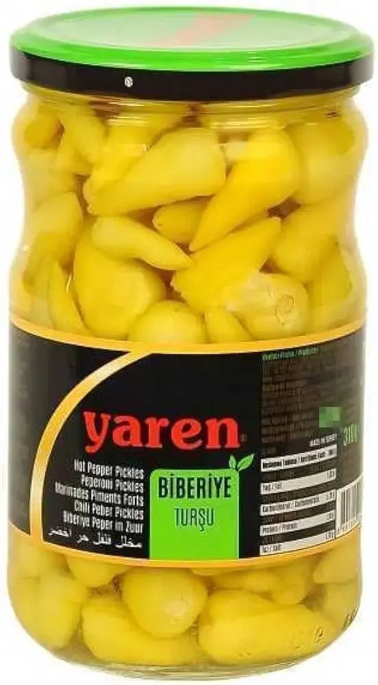 Yaren Hot Pepper Pickles (Aci Biber Tursu) 350g