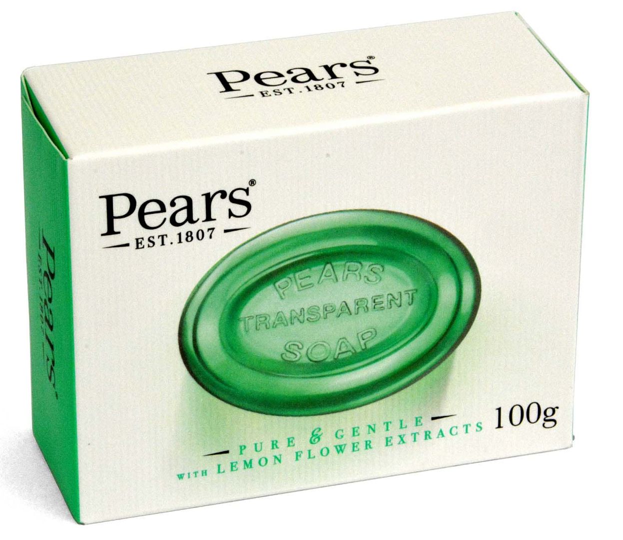Pears Transparent Soap With Lemon Flower Extracts 100g