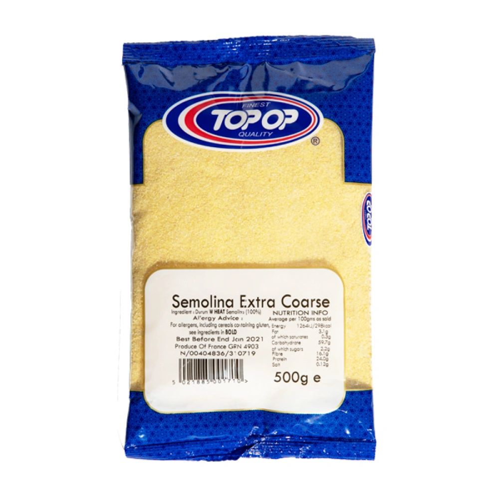 Top Op Semolina Extra Coarse 500g
