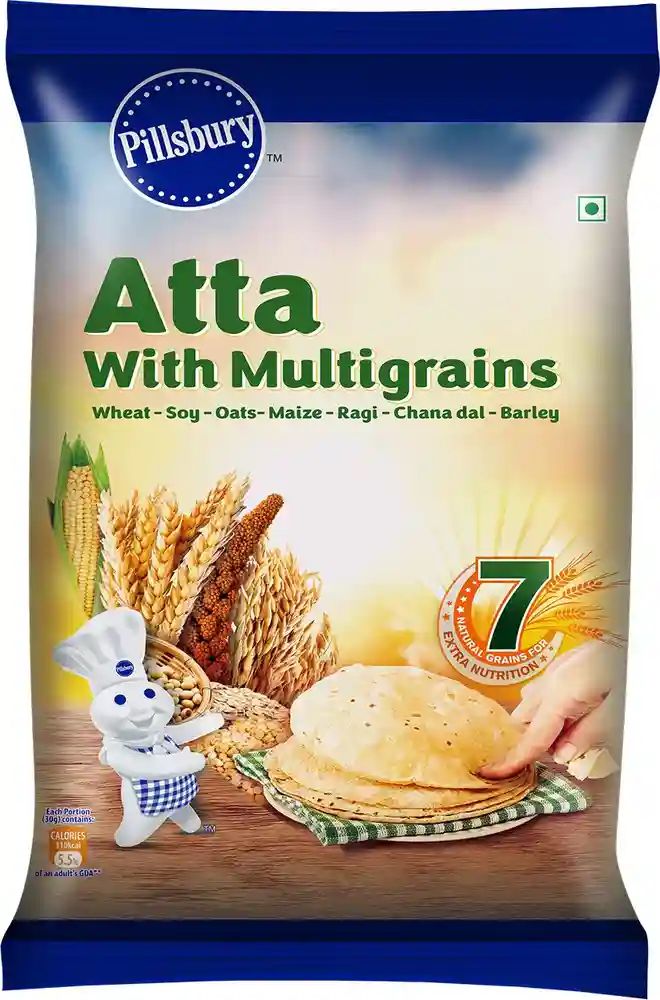 Pillsbury Atta With Multi Grains (6 Natural Grains) 1Kg