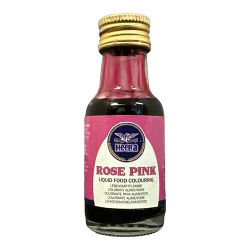Heera Rose Pink Liquid Food Colouring 28ml