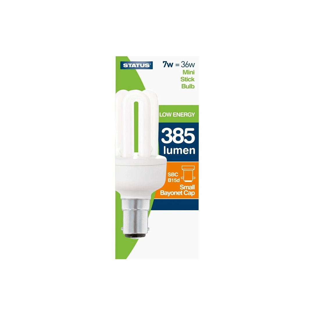 Status Low energy 385 lumen Mini Stick Bulb
