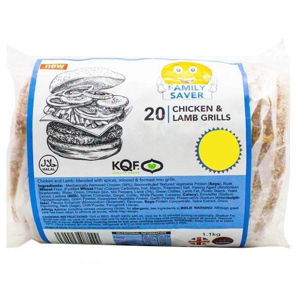 KQF Family Saver 20 Chicken Grills 1.1kg
