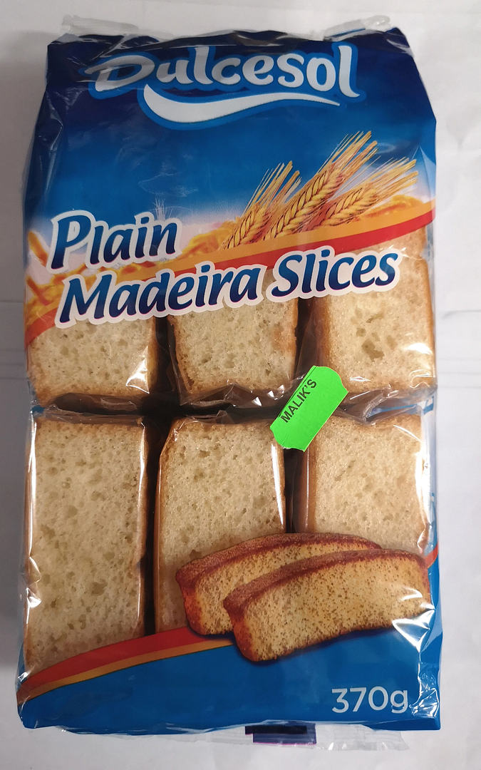 Dulcesol Plain Madeira Slices 370g