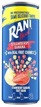 Rani float Strawberry Banana With Real Fruit Chunks 235ml
