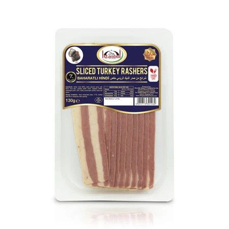Istanbul Sliced Turkey Rashers 130g