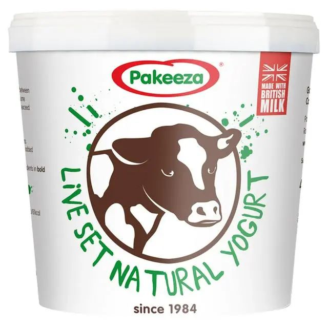 Pakeeza Live Set Natural Yoghurt 900g