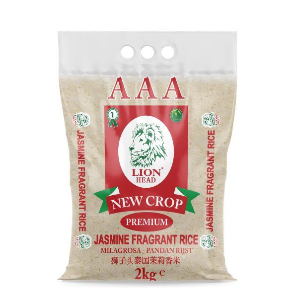 Lion Head Premium Jasmine Fragrant Rice 2kg