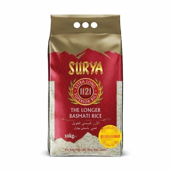 Surya The Longer Basmati Rice 10kg