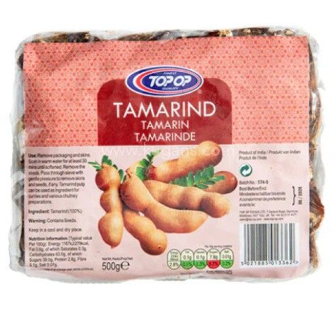 Top Op Tamarind Tamarin Tamarinde 500g