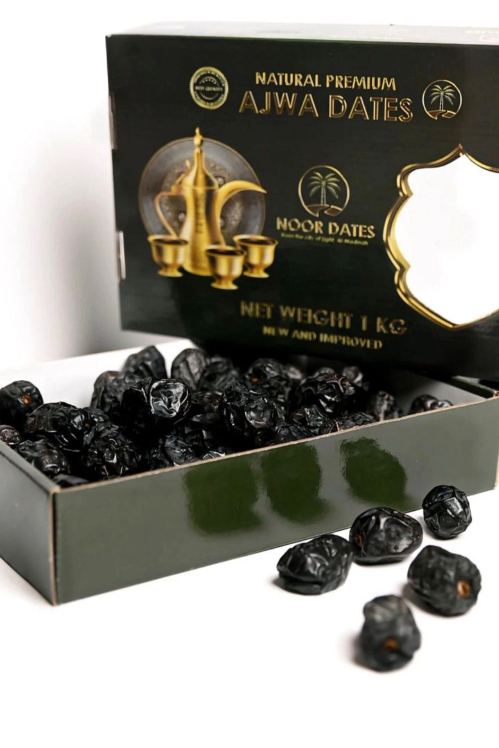 Noor Dates Naturel Premium Ajwa Dates 1kg