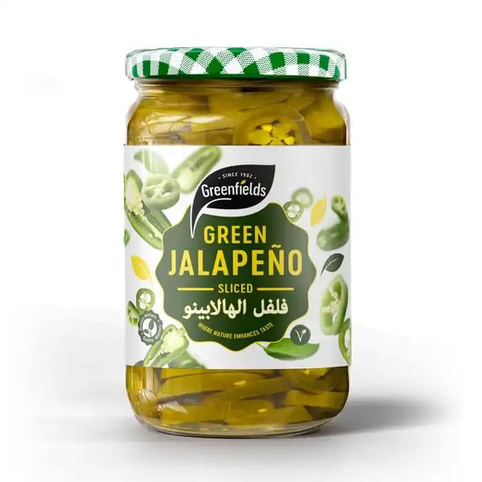 Greenfields Green Jalapeno Sliced 720g