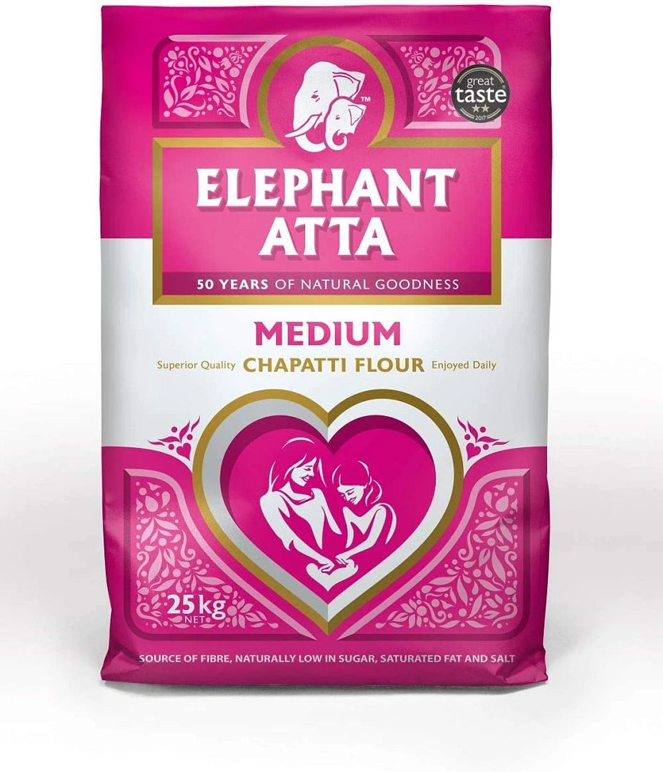 Elephant Atta Medium Chapatti Flour 25kg