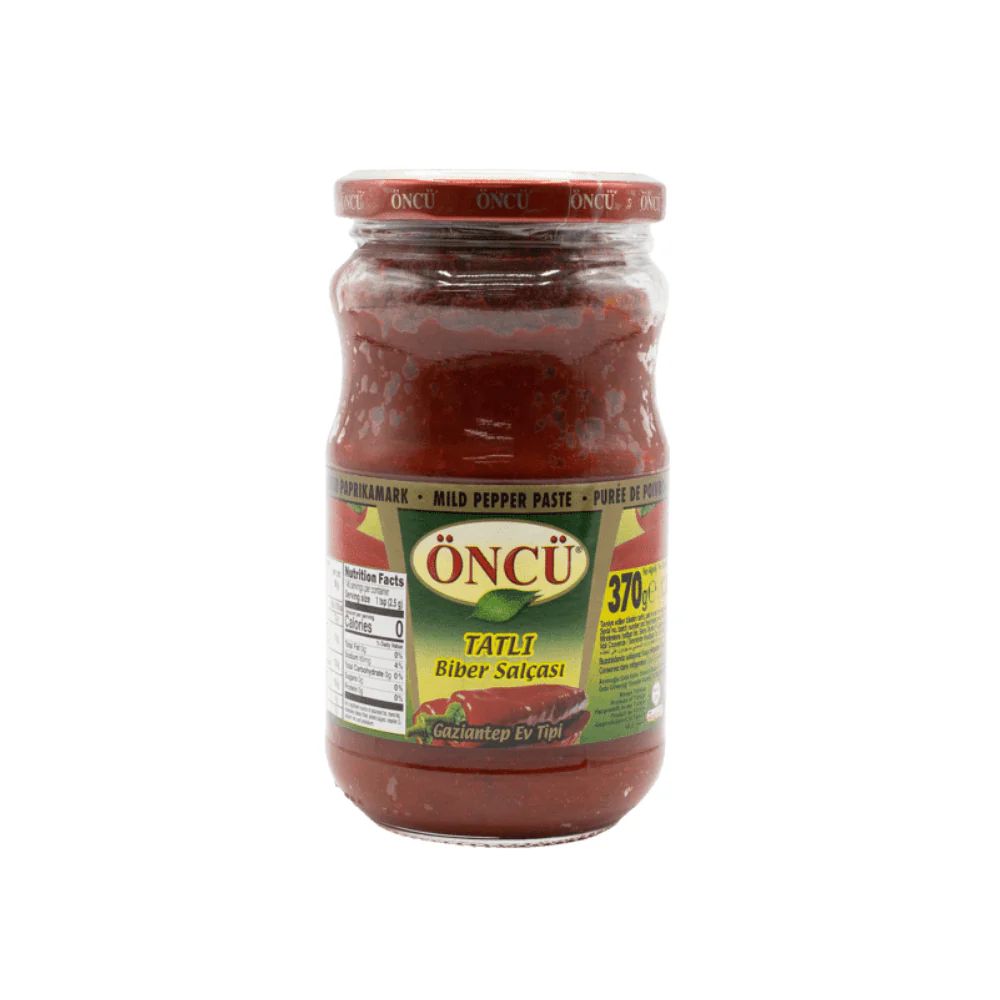 Oncu Mild Pepper Paste (Tatli Biber Salcasi) 370g