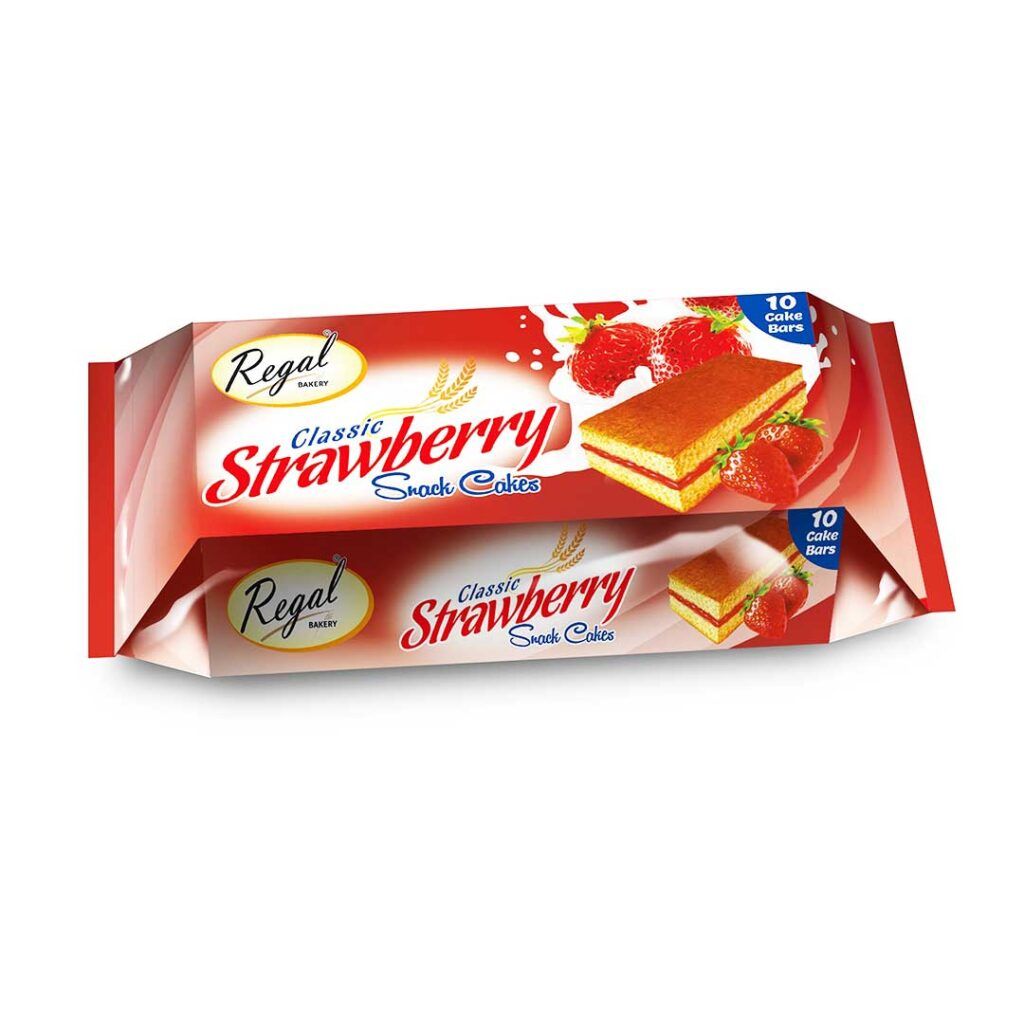 Regal Strawberry Snack Cakes 250g (10 pcs)