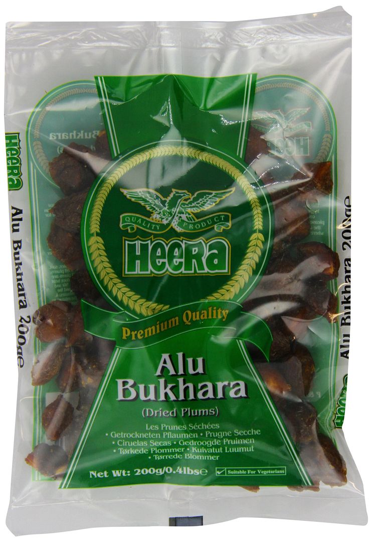 Heera Alu Bukhara (Dried Plums) 200g
